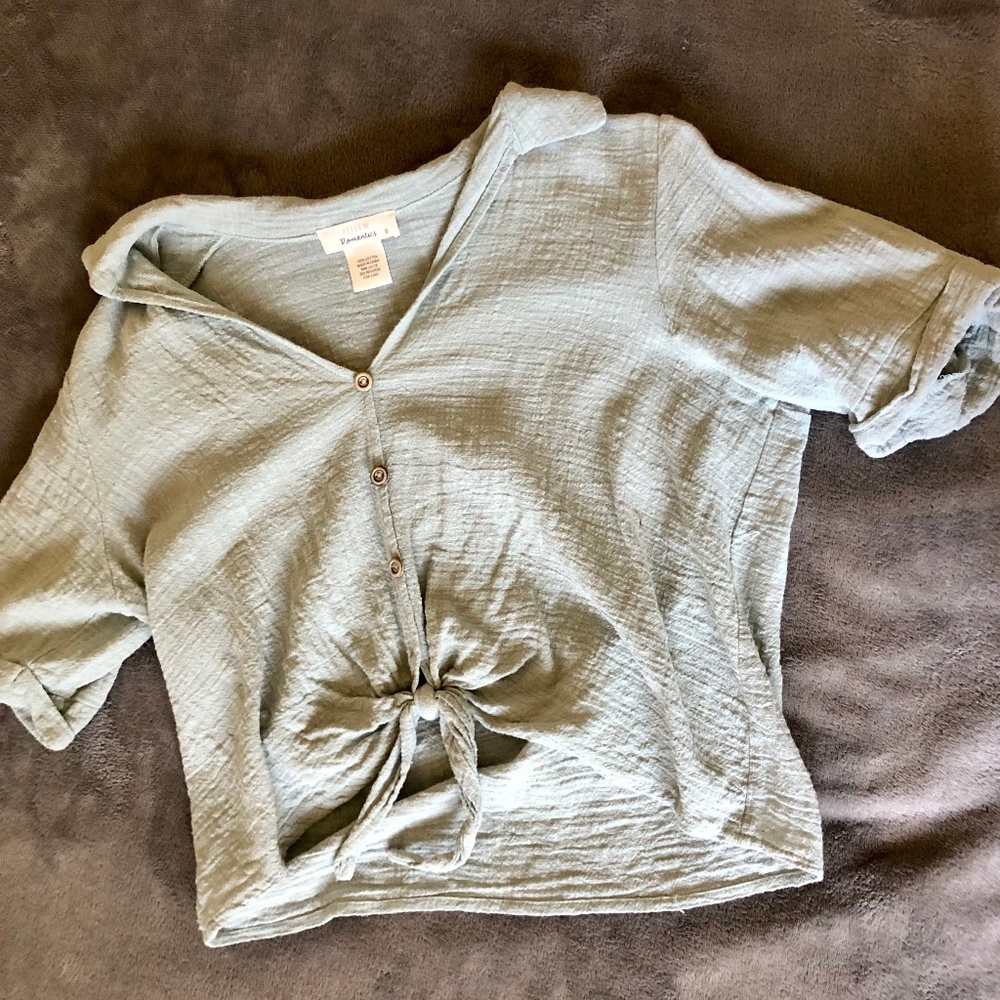 Button up tee